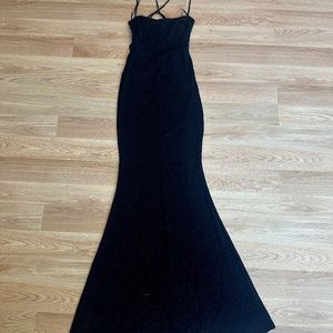 Windsor dress black glittery